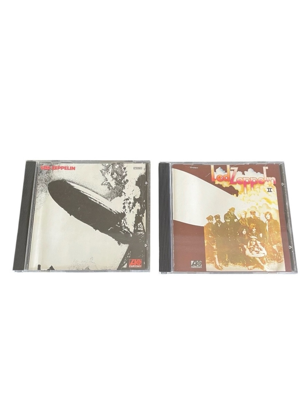 Led Zeppelin 2 CD Lot Atlantic Records Vintage 1994 82632-2 82633-2